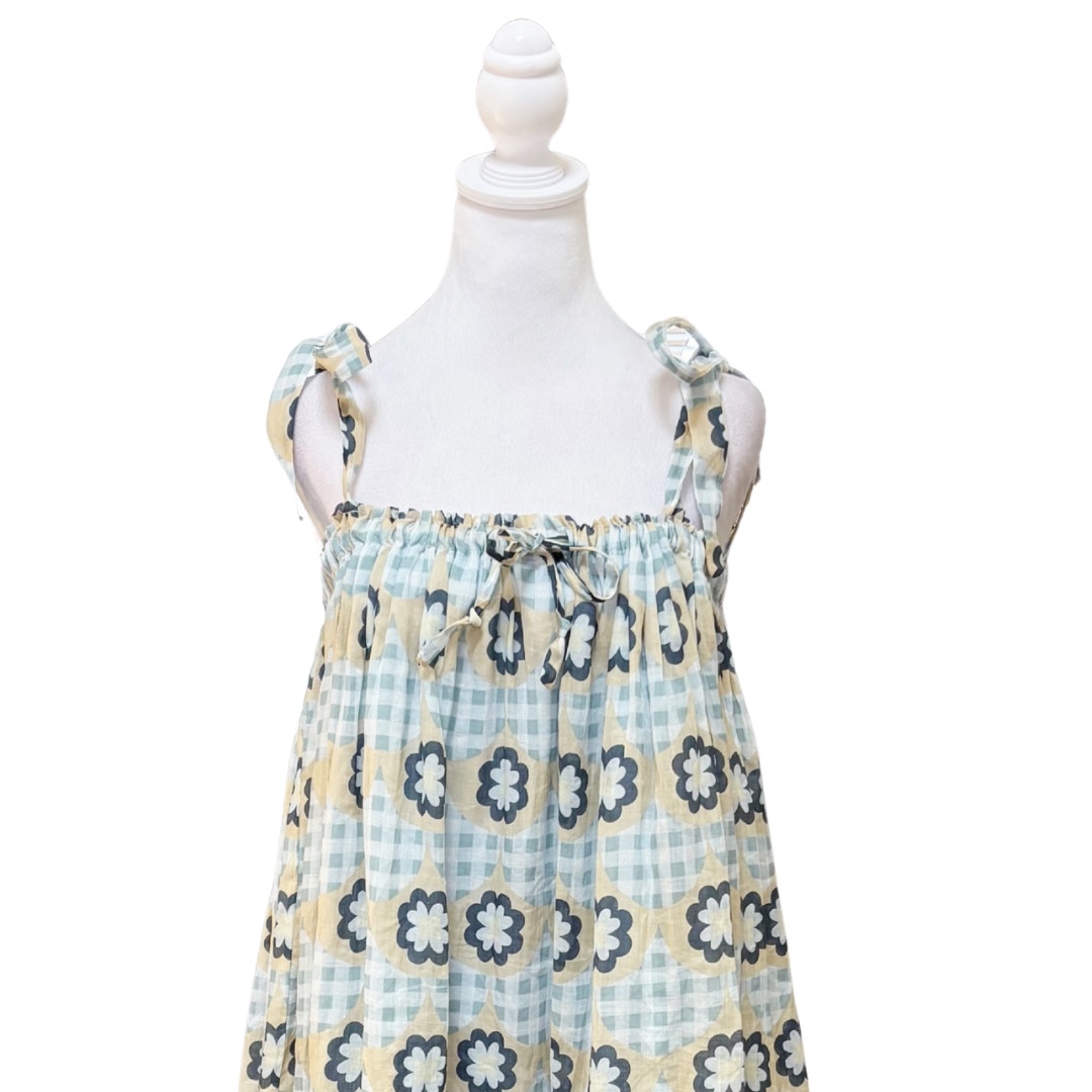 Innika Choo Cotton Mini Dress 2 Nwt Blue — image 3 of 8
